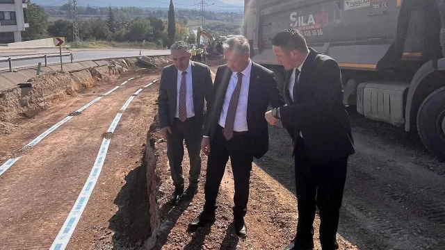Ballıkaya Barajı İsale Hattında çalışmalar sürüyor