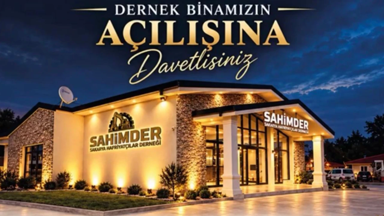 SAHİMDER'in yeni hizmet binası açılıyor
