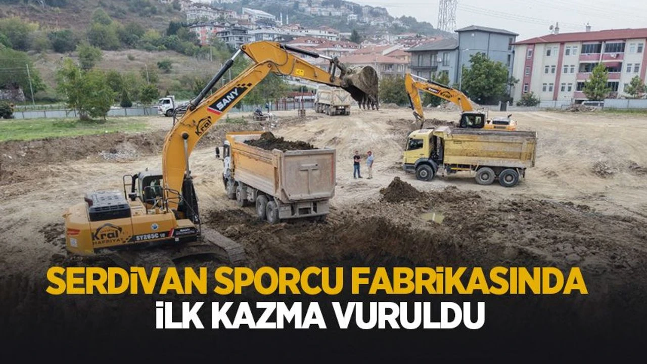 Serdivan’da Sporcu Fabrikası'nda çalışmalar başladı!