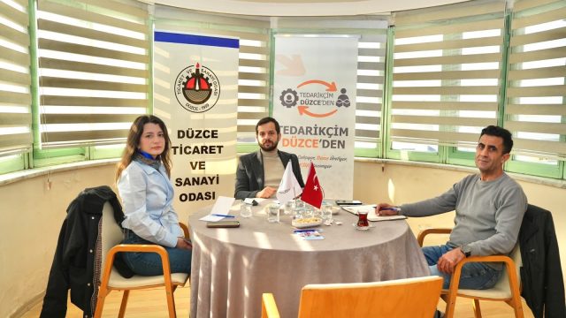 Düzce'de 3 alıcı ve 12 tedarikçi firma 18 görüşme gerçekleştirdi