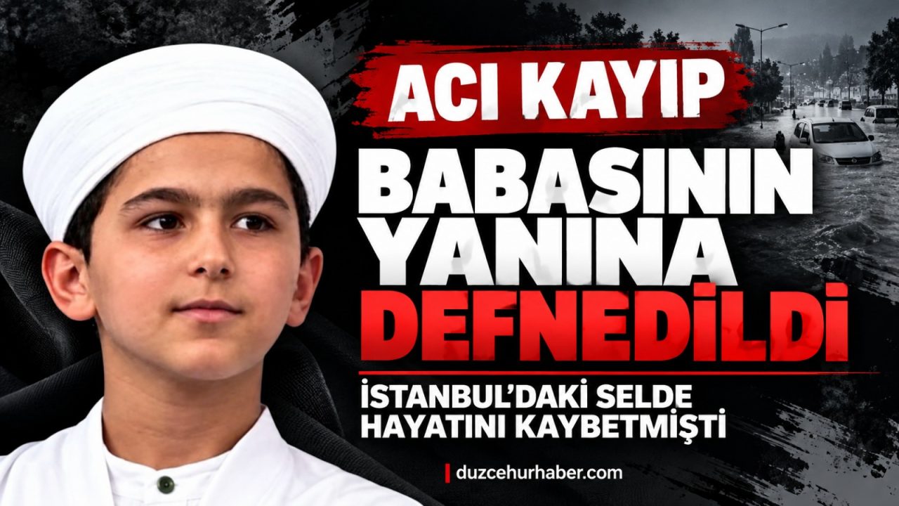 Sel felaketinde hayatını kaybeden 14 yaşındaki Mahmut Işıldak son yolculuğuna uğurlandı