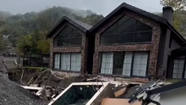 Selin vurduğu bungalovlarda hasar büyük