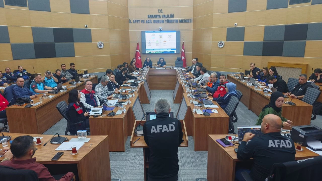 Sakarya'da ulusal düzey afet tatbikatı gerçekleştirildi