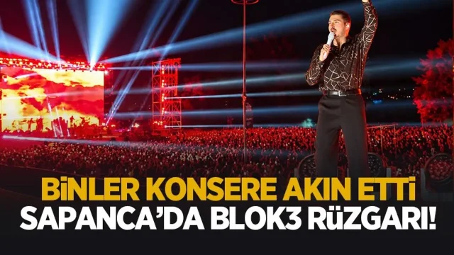 Sapanca'da Blok3 rüzgarı! Binler akın etti