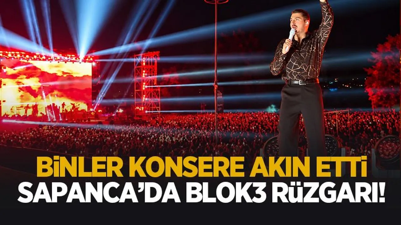 Sapanca'da Blok3 rüzgarı! Binler akın etti