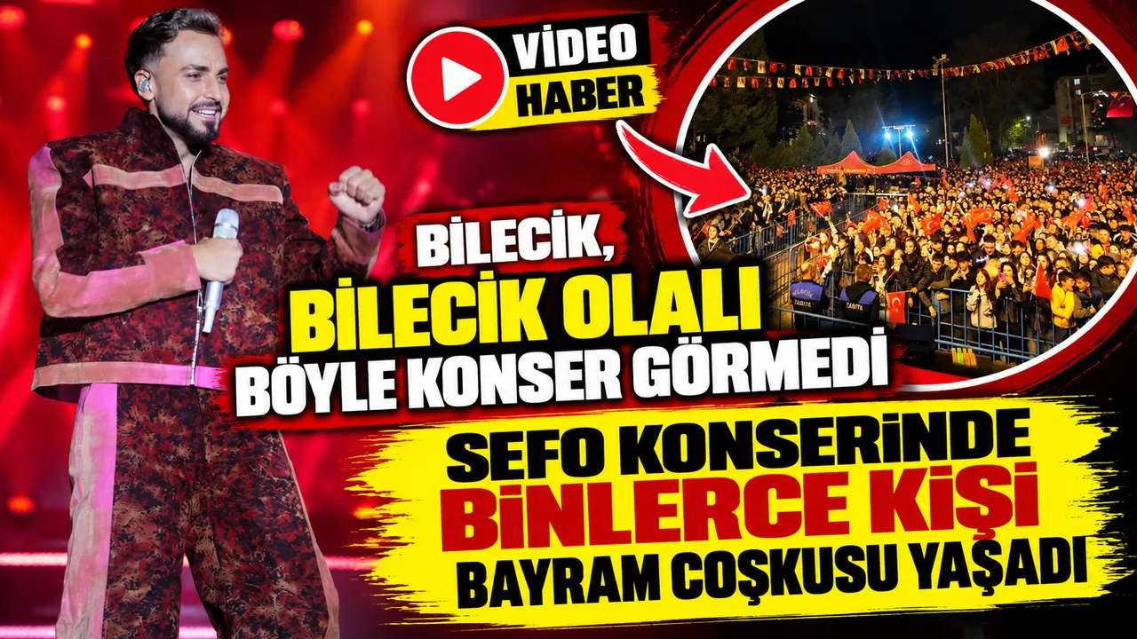Sefo konserinde binlerce kişi bayram coşkusu yaşadı