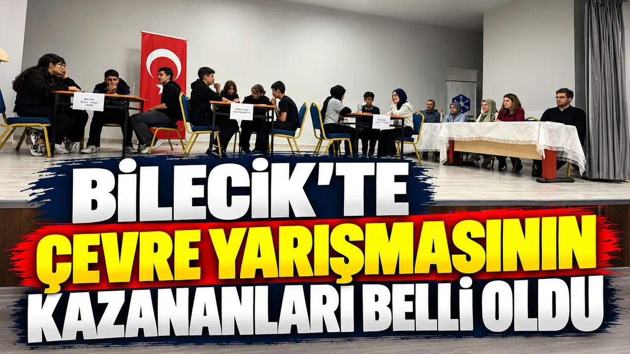 Çevre yarışmasının kazananları belli oldu