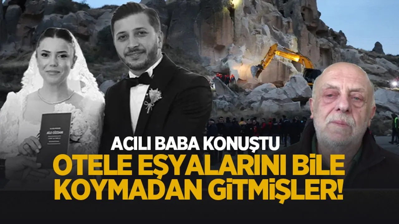 Kapadokya'da can veren yeni evli çiftten geriye bu acı detay kaldı