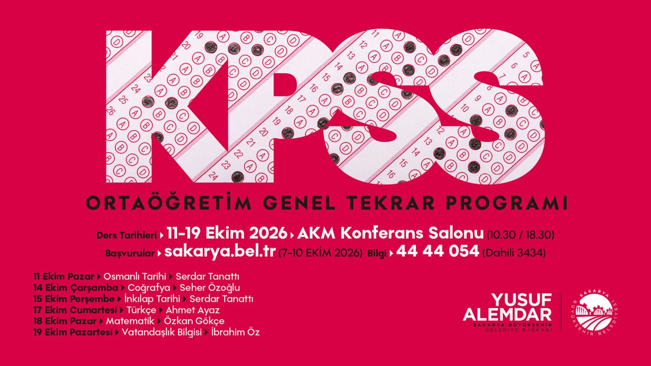 KPSS Ortaöğretim adayları için Genel Tekrar Programı başlıyor