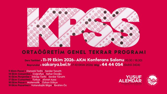 KPSS Ortaöğretim adayları için Genel Tekrar Programı başlıyor