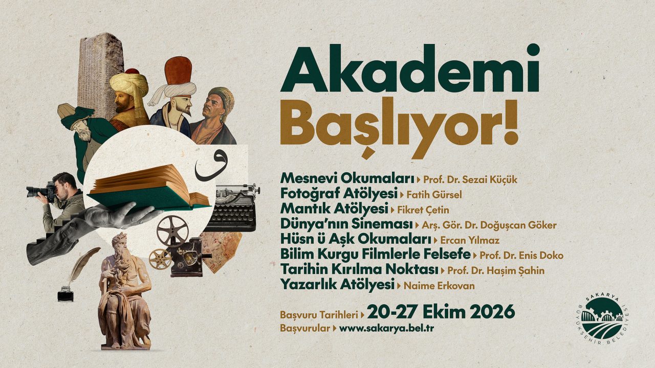 Büyükşehir Akademi’de yeni dönem başlıyor: 8 farklı atölye katılımcılarını bekliyor