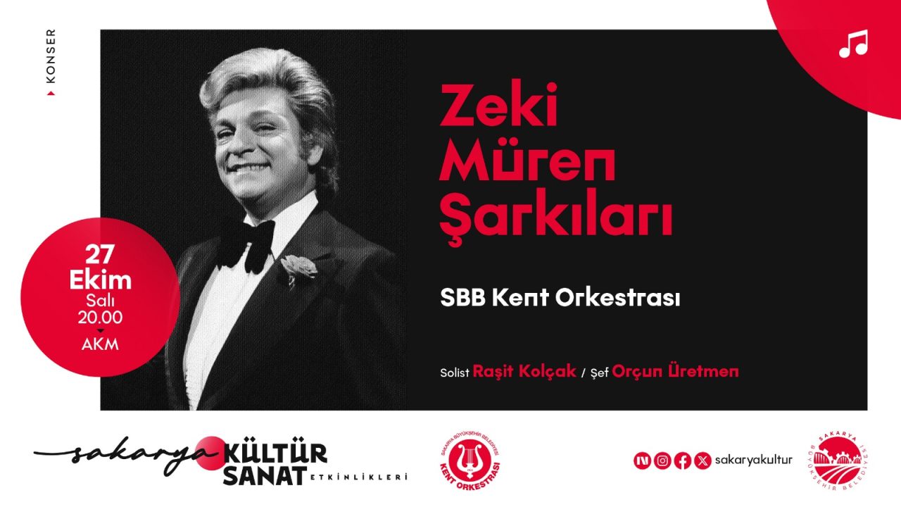 Zeki Müren şarkılarıyla AKM’de nostalji rüzgârı esecek